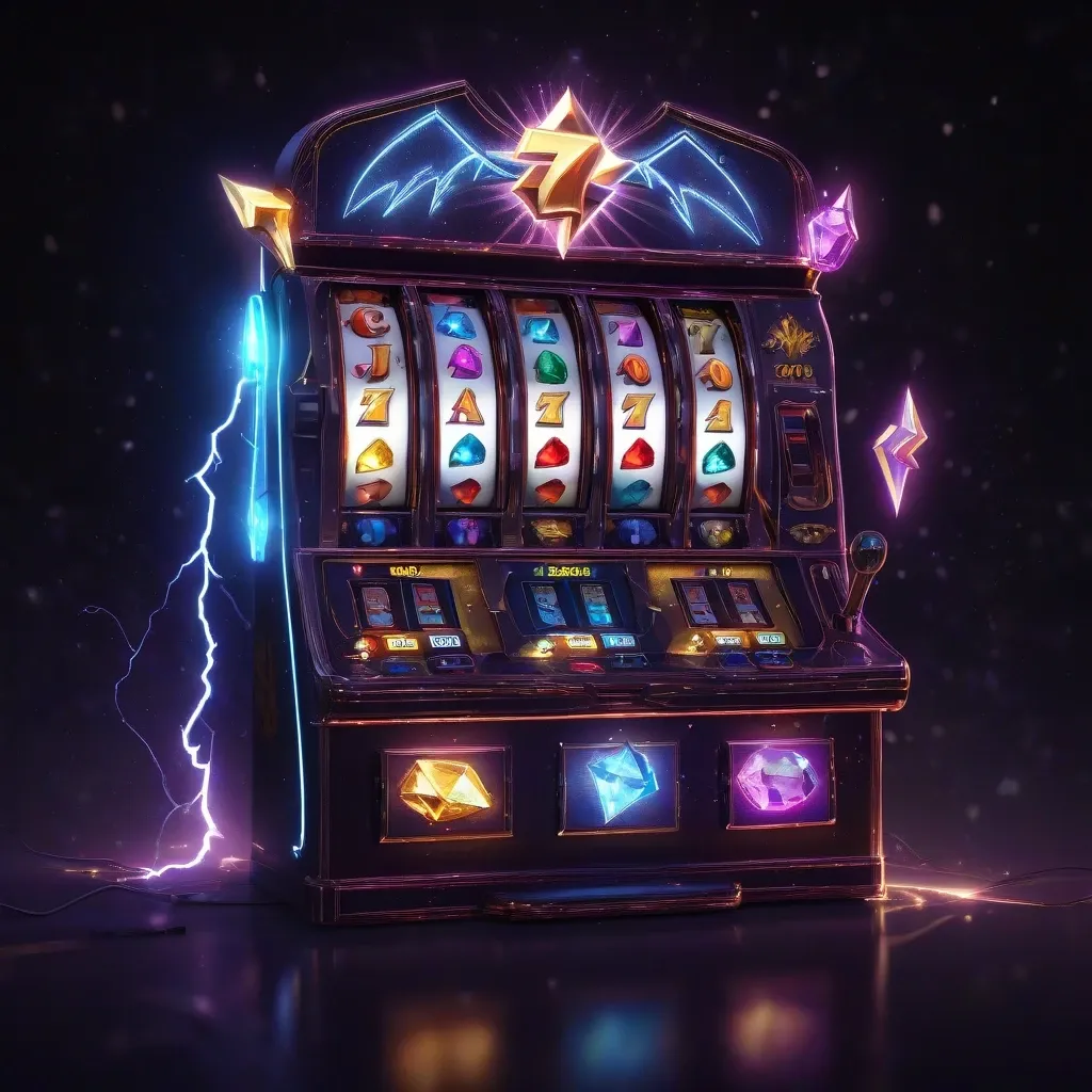 Glowing Slot Machine Dream