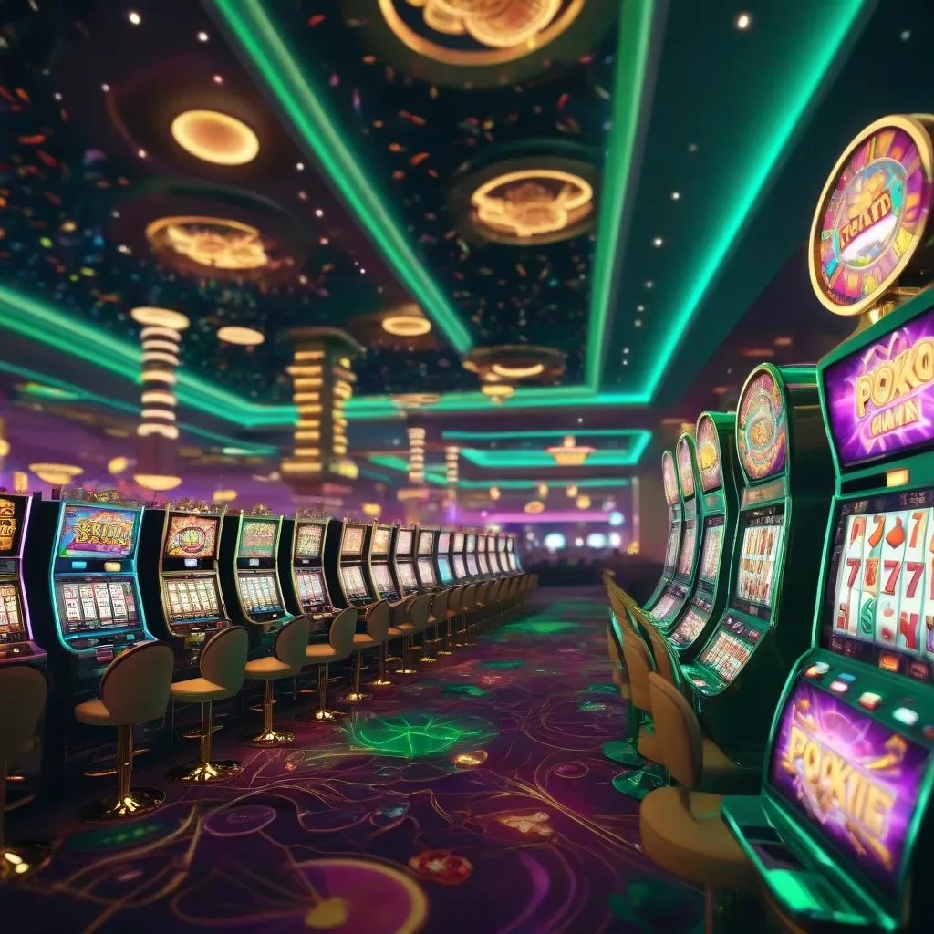 Neon Pokie Lobby
