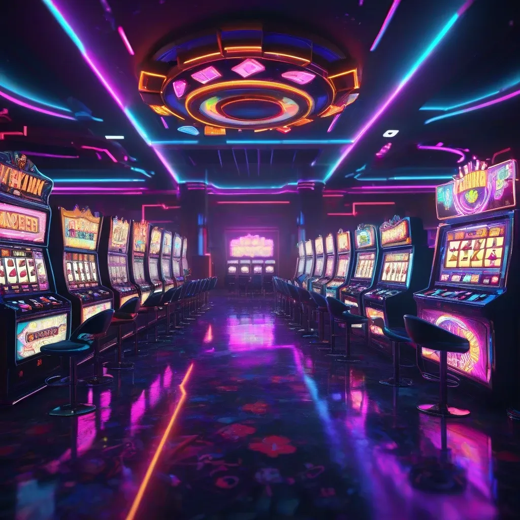 Neon Slot Lobby
